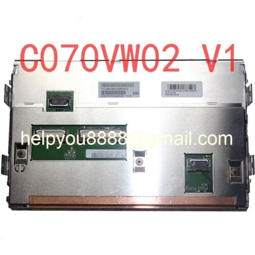 Free shipping New Original C070VW02 V1 7 inch TFT LCD Screen no touch for Land+Rover Discovery 4,Range Rover Sport(2011)