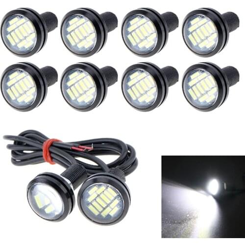 Eagle Eye LED Daytime Running DRL Backup Light Driving Light 12V 15W ABS Material Car Reversing LampReversing Light 2Pcs/lot