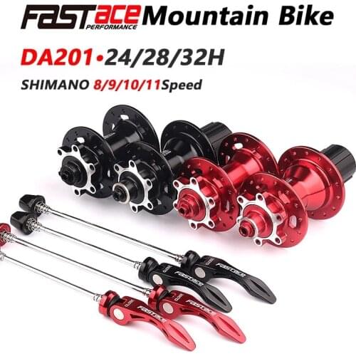 High Quality Fastace Hub DA201 DA207 Sealed Bearing Disc Brake Hub 24/28/32 Holes Mountain Bicycle Hubs 8/9/10/11 Speed MTB Hub