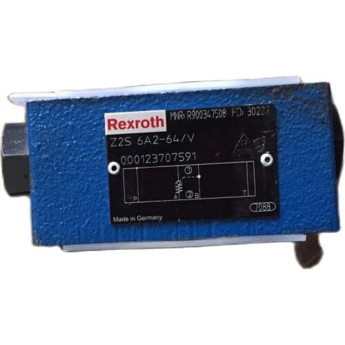 Z2S6A2-64/V REXROTH VALVE Z2S 6A2-6X/V R900347508