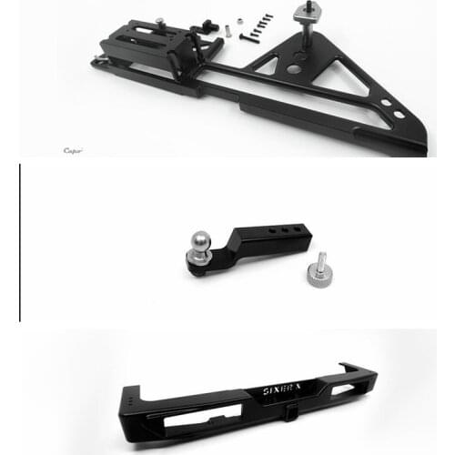 Rear bumper + spare wheel mount + trailer hook for CAPO SIXER 1 Suzuki Samurai