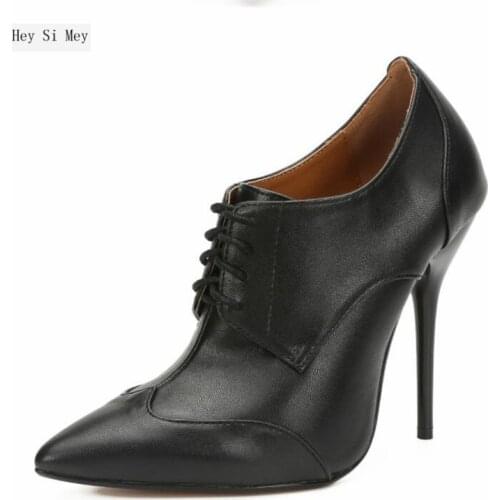 2021 new pointed single shoes ladies shoes nightclub womens shoes high quality 12CM stiletto high-heeled large size shoes 7-17