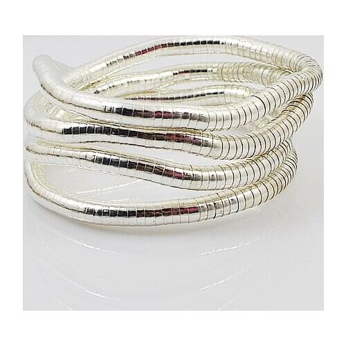 New Silvers Women Jewelry Exaggerated Long Shape Novel Snake Necklace Fantasy Jewelries Pendentes Ornaments Exquisite Bracelet