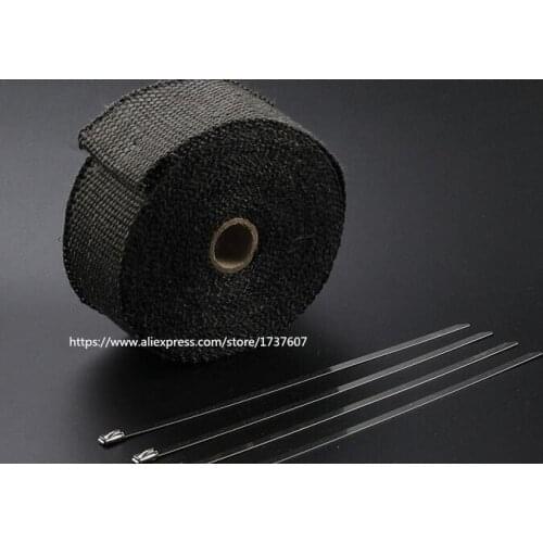 15 Motorcycles Exhaust Header Pipe Wrap Heat Manifold Insulation Cloth Roll With Motorcycle heat insulation