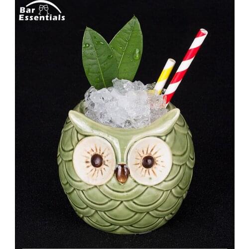 450ml Tiki Mug Ceramic Cup Hot Sale Beer Cup Coffee Mug Tiki Cup Ceramic Crafts Bar Tool