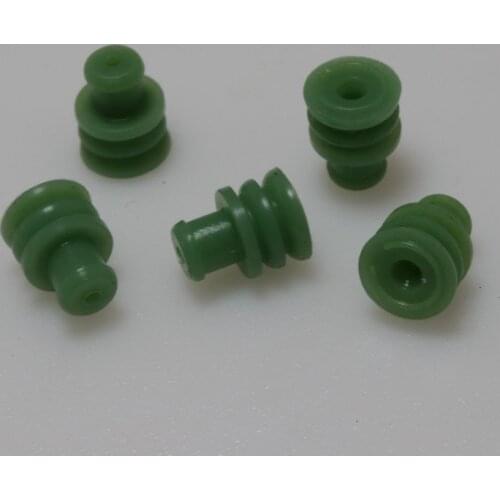 500Pcs S-5.5-0.35/1.5/2.5 Sing Wire Seal With oil For AMP Super Sealed Waterproof Electrical Wire Connector Plus