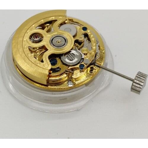 Automatic Mechanical 3 Hands Hollow Skeleton Watch Movement High Accuracy For 2189 watch movement Repair Tool parts Replacement