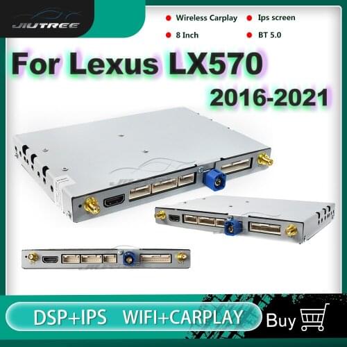 Android Auto AI 2.0 Car Multimedia Video Interface Decoder For Lexus LX570 2016 2017 2018 2019-2021 GPS Navigtor Apple CarPlay