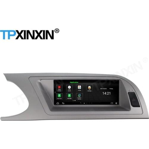 8+256GB 1 DIN Car Radio Receiver Android 11 Auto For Audi A4 2009 2010 2011 2012 2013 2014 2015 2016 GPS Video Player Head Unit