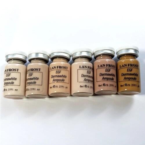 12pcs Korean Cosmetics Stayve BB Cream Glow Anti-aging Whitening Brightening Serum Starter Mix Kit MesoWhite Brightening Serum