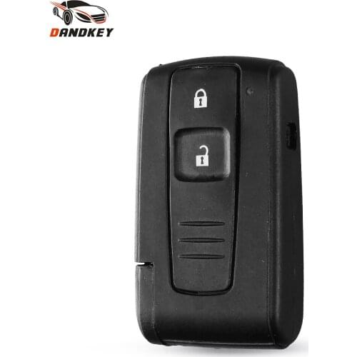 Dandkey 2 BUTTON REMOTE KEY CASE FOR TOYOTA PRIUS COROLLA VERSO TOY43 BLADE