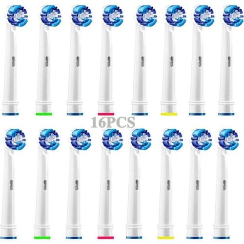 EB20 Precision Clean Replacement Brush Heads for Braun Oral b D12 PRO 600 650 700 750 800 TZ-1000 Electric Toothbrush Heads