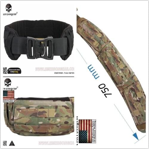 EmersonGear CP Style AVS Low Profile Belt 500D Hunting Tactical Waist Support Black Coyote Multicam