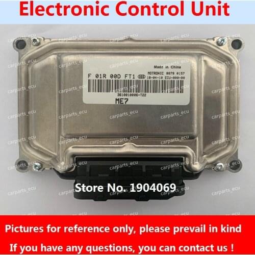 Engine Computer Board F01R00DFT1 F01RB0DFT1 3610010006-T22 ME7 ECU F01R00DDQ1 F01RB0DDQ1 3610010003-T22 For Zotye big step Car