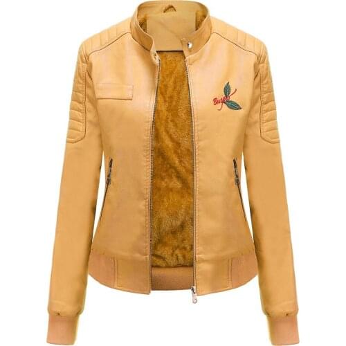 Женские зимние кожаные куртки Longqibao China At AliExpress