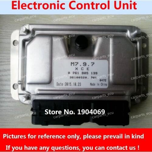 Engine Computer Board 0261B05139 36100520 M7.9.7 ECU F01R00D079 F01RB0D079/0261B07892 For Goo/Cheetah Great Wall Yangtze Car