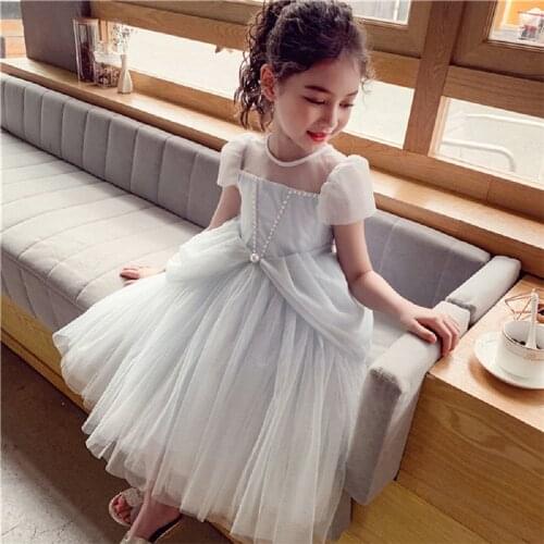 Girls Gown Dress Princess Summer Costumes Party Ball Gown Dress Baby Girls Wedding Birthday Prom Fancy Role-Play Dress