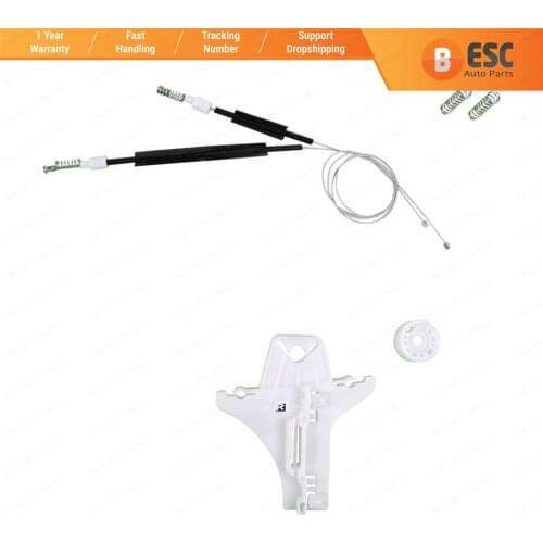 ESC Auto Parts EWR305 Electrical Power Window Regulator Repair Kit Rear Right Door for VW Jetta 2005-2009 VW Golf 5 2003-2009