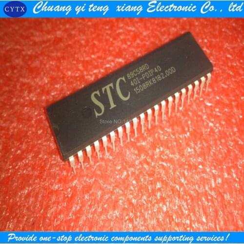 STC89C58RD-40I+PDIP40 5PCS