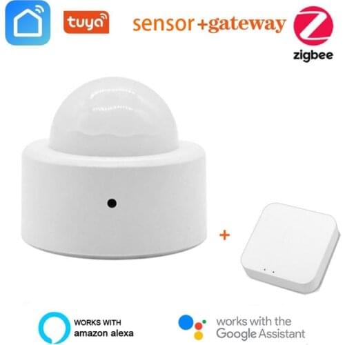 Tuya Zigbee3.0 Motion PIR Sensor Detector WIFI Movement Sensor Smart Life APP Wireless Home Security System Use With Gateway