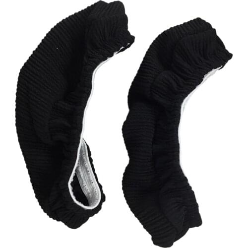 2Pcs Stretch Polyester Universal Chair Armrest Pads Computer/Office/Rotating Desk Chair Covers Slipcover for 25-33cm Arm length