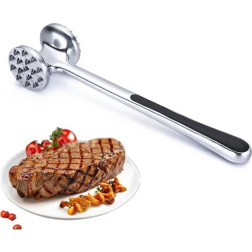 High Quality Mallet Tenderizers Meat Hammer Double-Sided Steak Beef Pork Soften Pestle Kitchen Cooking Tool