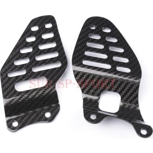 Heel Plate Guard Cover For Yamaha R6 2006 2017 Full Carbon Fiber 100