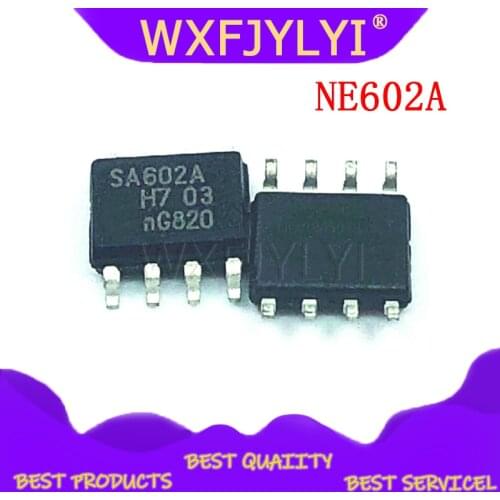 10pcs/lot NE602A SA602A NE602 SA602 SOP-8