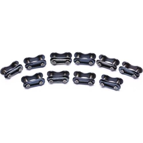 10pcs new arrival Single Universal Durable Bicycle Bike Chain Link Joint Connector Black color