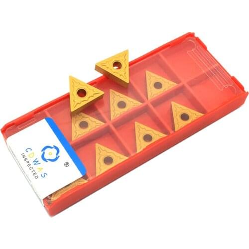 10PCS TNMG160404 PM PC4025 External Turning Tool TNMG 160404 High Quality Carbide Inserts CNC Lathe Cutter Tool For Steel