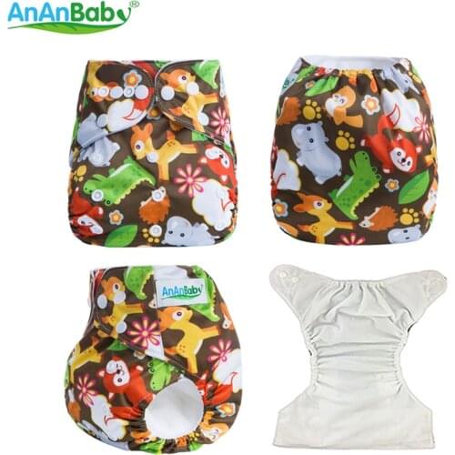 2018 Reusable Cloth Diaper Cover Adjustable Washable Diaper Cloth Nappies Available 3-15kg baby