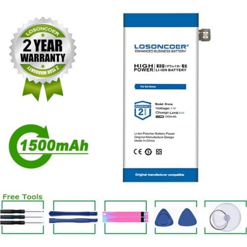 LOSONCOER Battery 1500mAh For DJI Osmo Pocket Accumulator