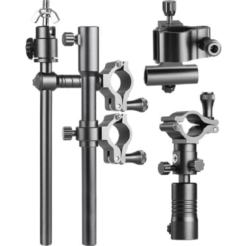 4 pcs/set Fishing Chair Accessories CNC Fish Guard Bait Box Stand Kit Magnesium Aluminum Alloy Fishing Chairs Light/Rod Holder