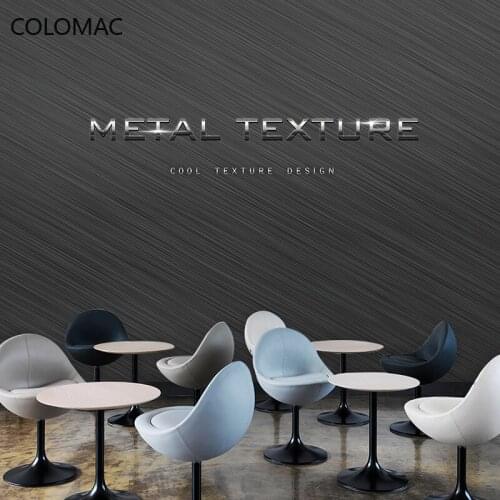 Colomac Custom 3d Retro Metal Technology Wallpaper Company Reception Counter Background Mural Home Decor Modern Drop Shopping
