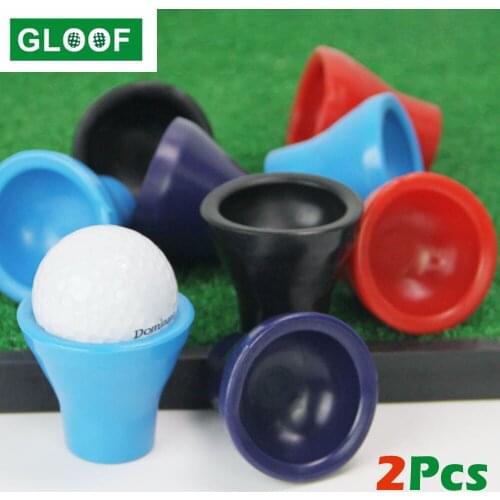 2Pcs Golf Ball Suction Cup Pickup Tool-Rubber Grabber Pick-up Suction Cup-Golf Ball Pickup Retriever Golf Accessory