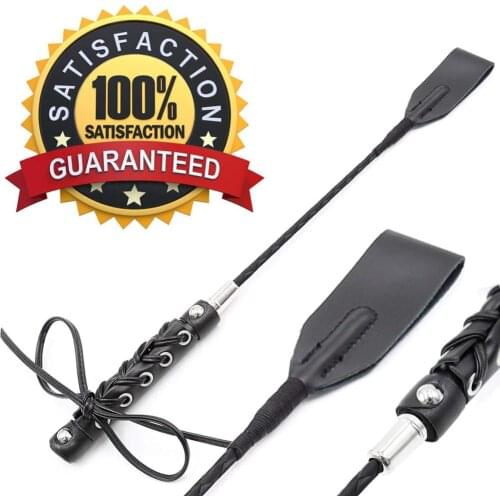 Real Riding Crop Braided Handle with Genuine Leather Top | Horse Riding Equestrian | Equestrianism Horse Crop