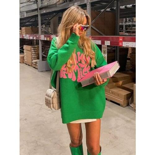 SLACTION Fashionable Knitted Dresses