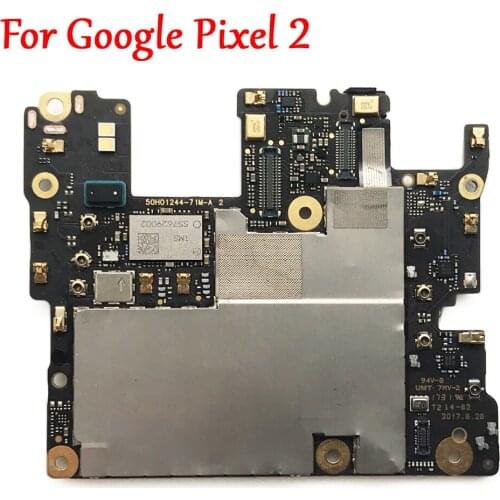 Test Full Work Unlock Mobile Electronic Panel Motherboard Circuits Flex Cable For Google Pixel 2 Pixel2 (G011A) Global Firmware