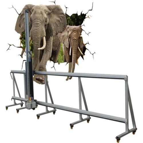 Vertical Wall Decor Painting Printer 3D Automatic Direct To Wall Inkjet Printer