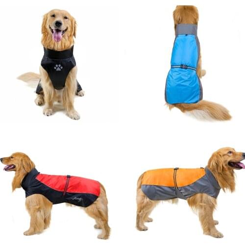 Waterproof Dog Winter Coat Warm Puppy Jacket Vest Pet Clothes Apparel Dog Clothing For Small Medium Large Dogs XS-9XL