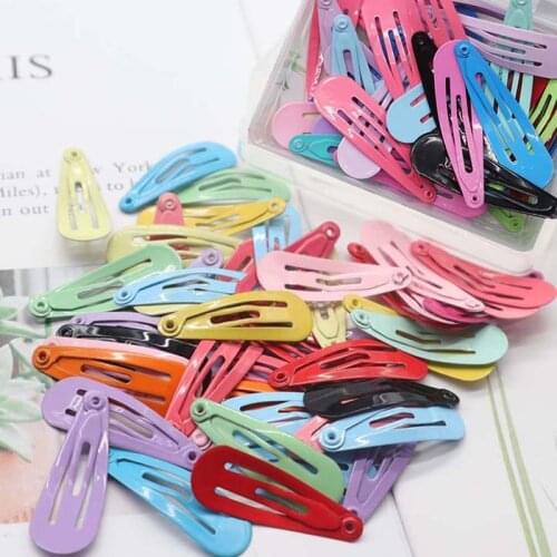 50 PCS Girls Star Hair Clips For Hair Clip Pins BB Hairpins Color Metal Barrettes For Baby Children Girls Styling Accessories