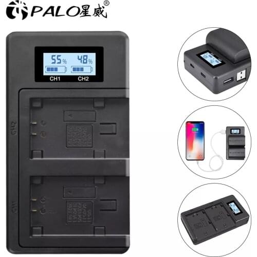PALO NP FV100 NP-FV100 FV100 camera battery charger for Sony NP-FV30 NP-FV50 NP-FV70 SX83E SX63E FDR-AX100E AX100E HDR camera