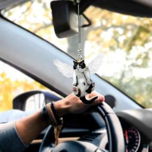 Auto Ornaments Cat/dog Car Pendant Car Interior Decoration Colorful Balloon Cat Car Pendant Car Interior Accessories
