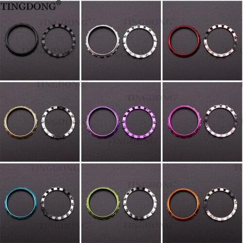1 pair=2pcs 9Color electroplate gold Plastic Replacement Accessories Accent Rings for DualSense 5 PS5 Controller