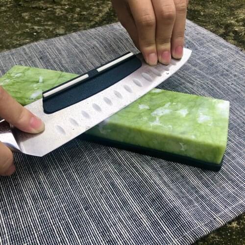 10000# Natural Green Agate sharpening stone Fine Grinding Polishing Shaved bar Whetstone kitchen knife sharpener honing tool