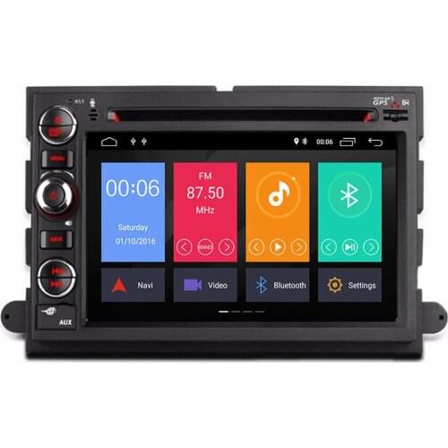 2 Din Android 10 Car DVD Player For Ford F150 F350 F450 F550 F250 Fusion Expedition Mustang Explorer Edge Screen Radio 4+64 GB