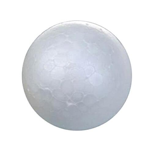 20 X White Christmas Decorative Ball Christmas Modeling Craft Styrofoam Ball 7 cm