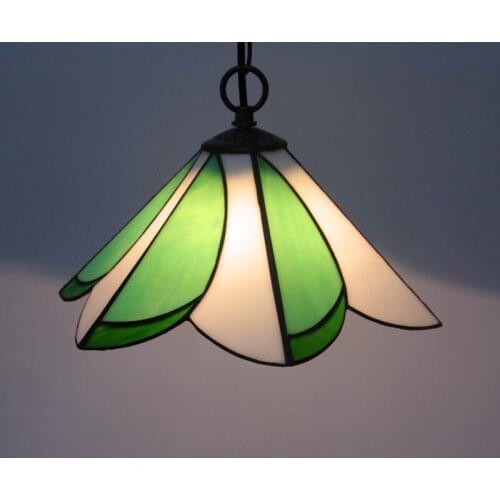 European Modern Mediterranean Creative Tiffany Stained Glass bedroom Phoenix Bead Baroque Living room Chandelier