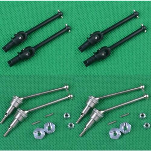 HBX 18859 18858 18857 18856 1/18 RC Car Spare Parts Original plastic 18108 / Upgrade metal Dog bone drive shaft 18600