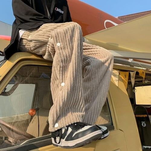 HKML Men's Corduroy Trousers